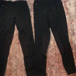 Winter horseback riding pants